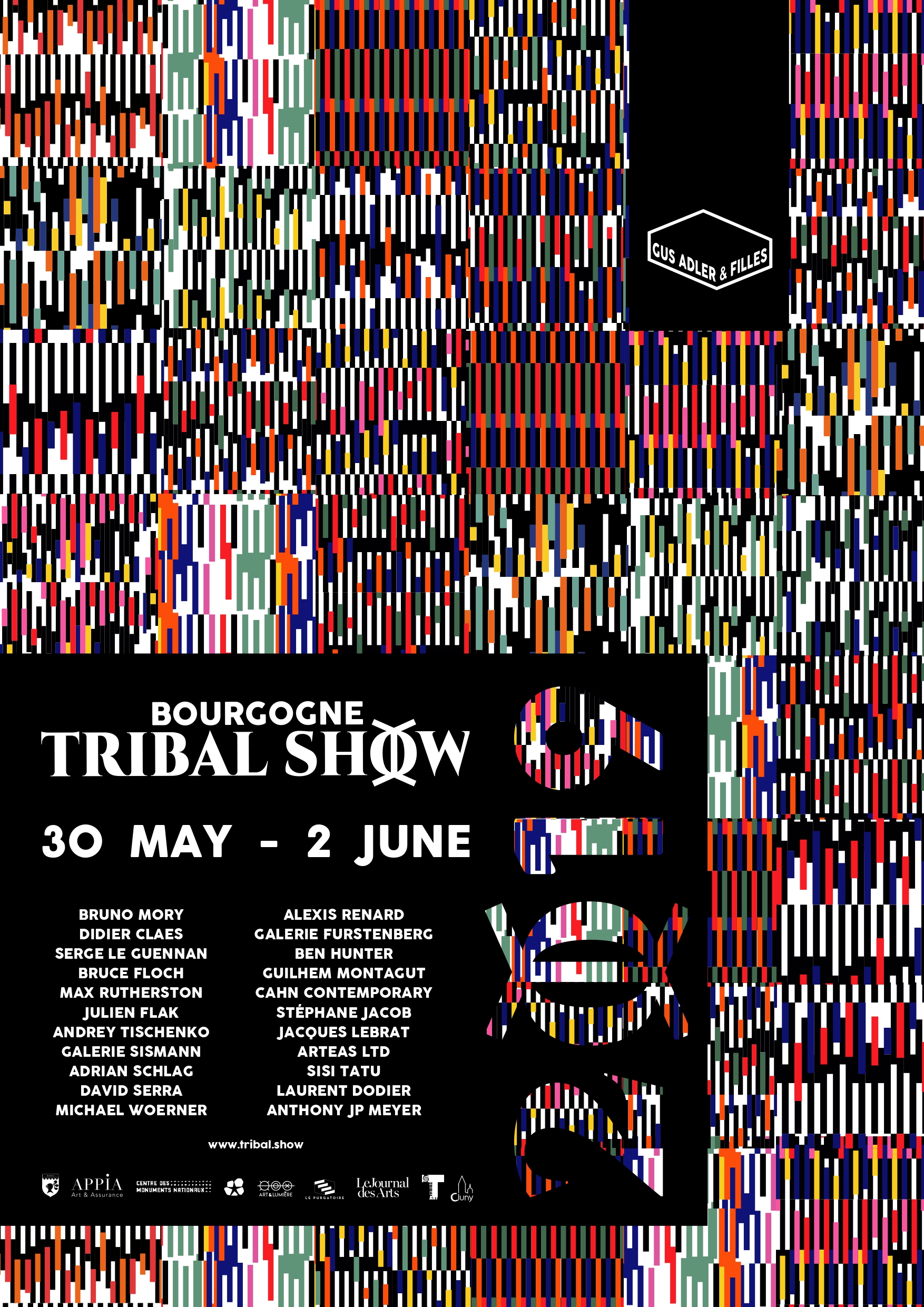 Affiche Bourgogne Tribal Show 2019