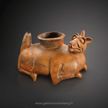 mayan tapir vase