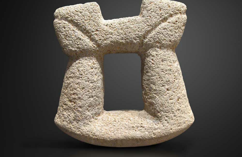 Stone is the shape of temple