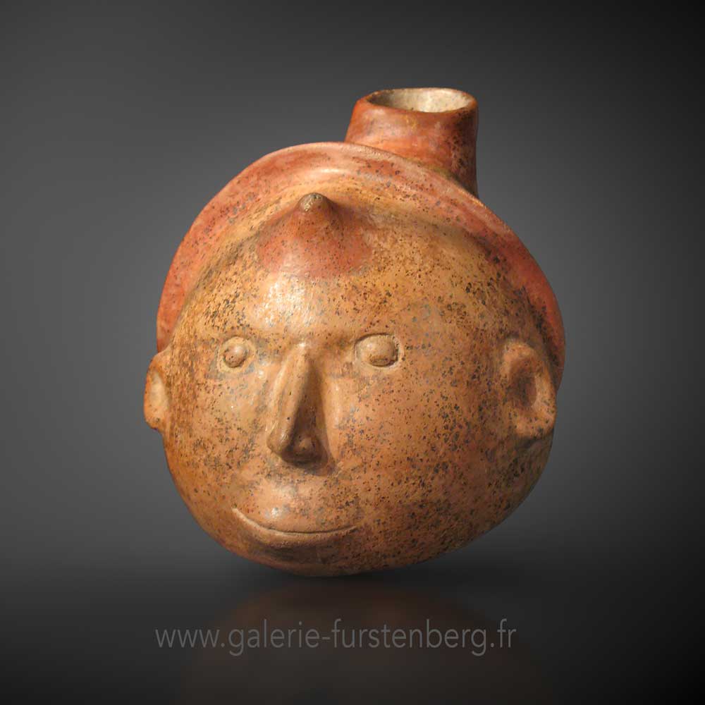 Shaman head vessel