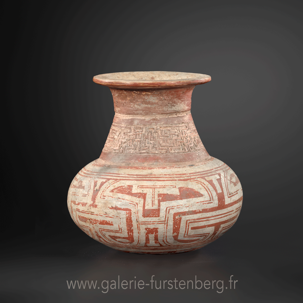 Brazil terracotta painted