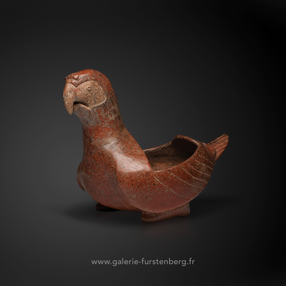 Colima large Parrot vessel