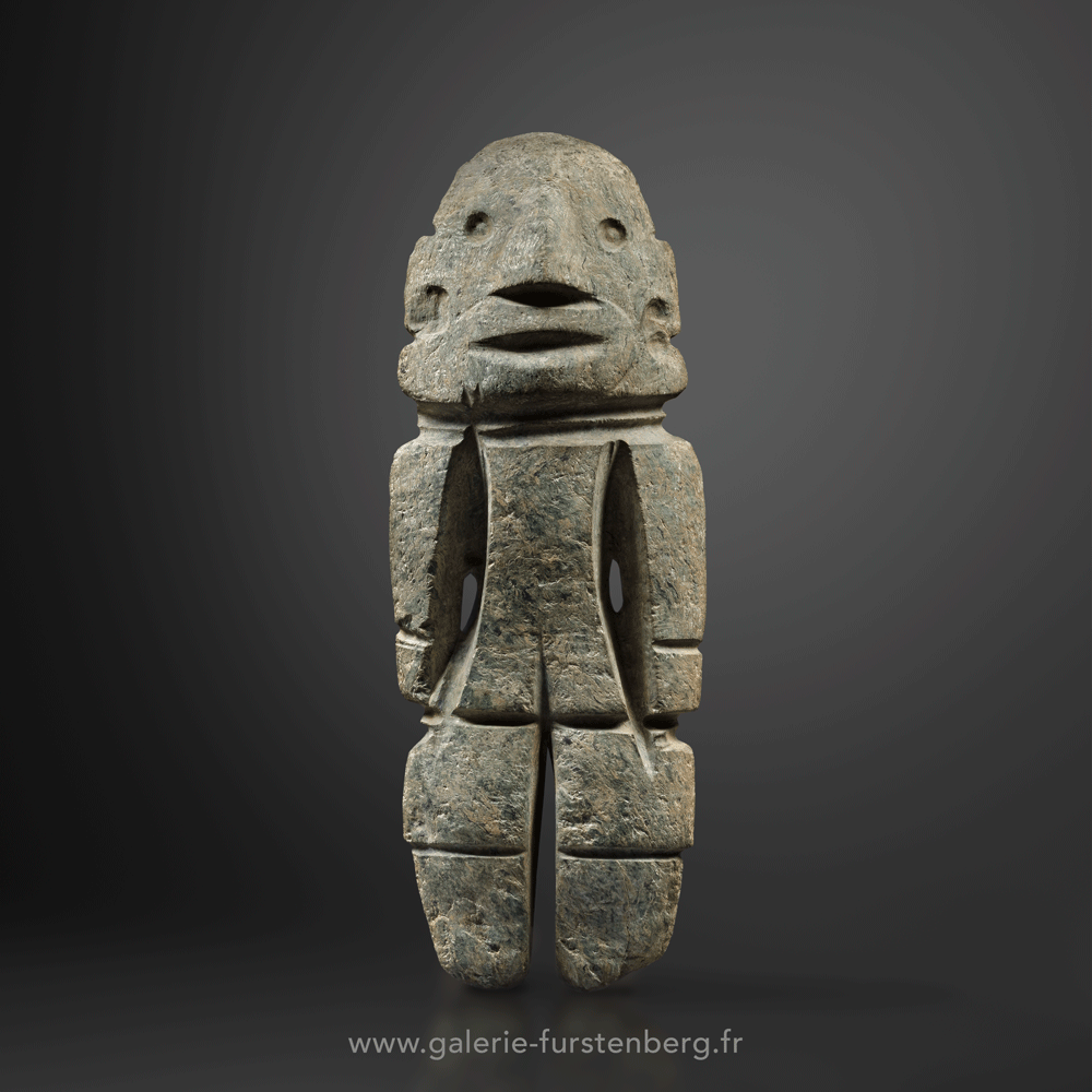 mezcala olmec stone figure