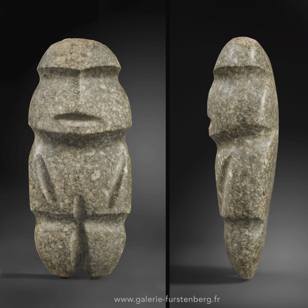 Idole Mezcala en pierre