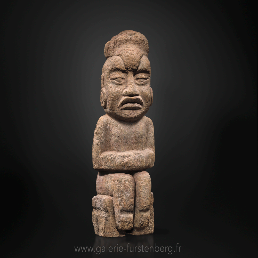 Proto Mayan seated figure
