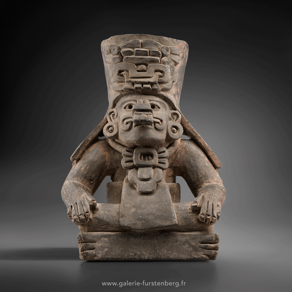 Zapotec urn of the maize deity