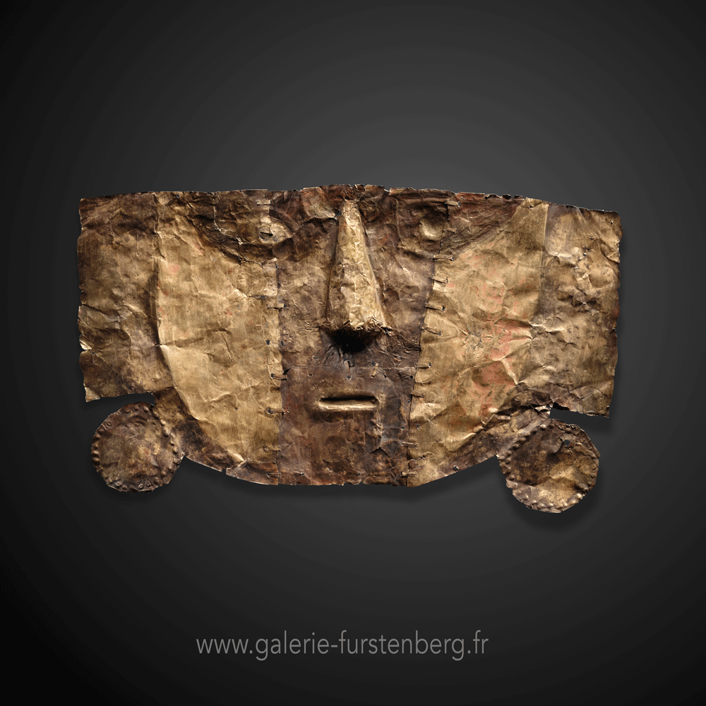 Chimu-Lambayeke mask in gold