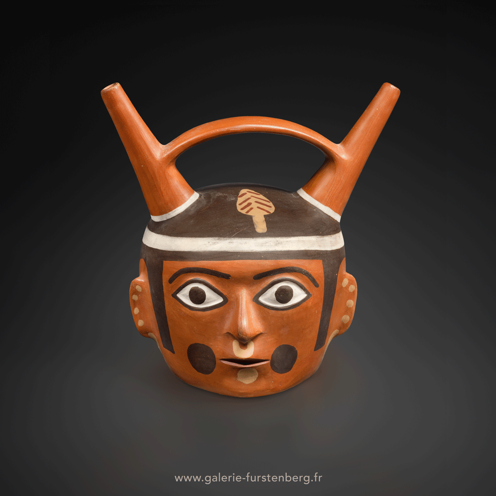 Wari painted vessel