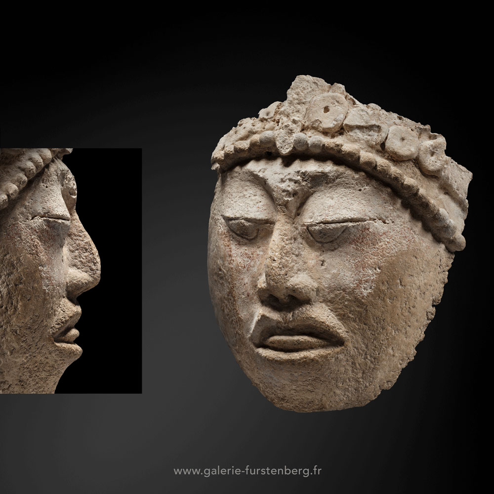 Mayan stucco artifact