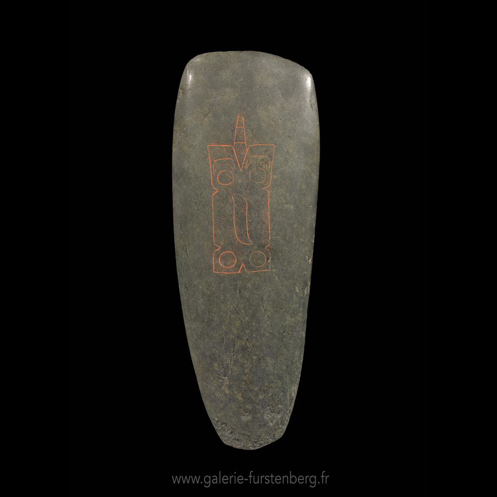 Olmec stone sculpture